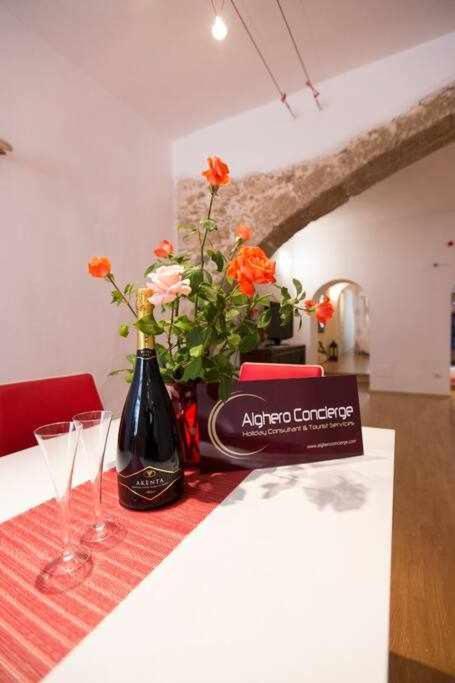 Casa Principe Open Space Wifi Ac All Comforts Apartment Alghero Bagian luar foto